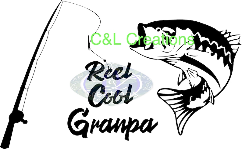 Download Reel cool grandpa fathers day fathers day gift svg file | Etsy