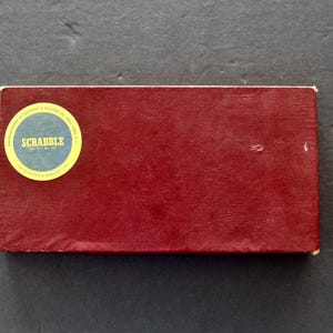 Vintage Scrabble Game 1953 by Selchow & Righter Co.