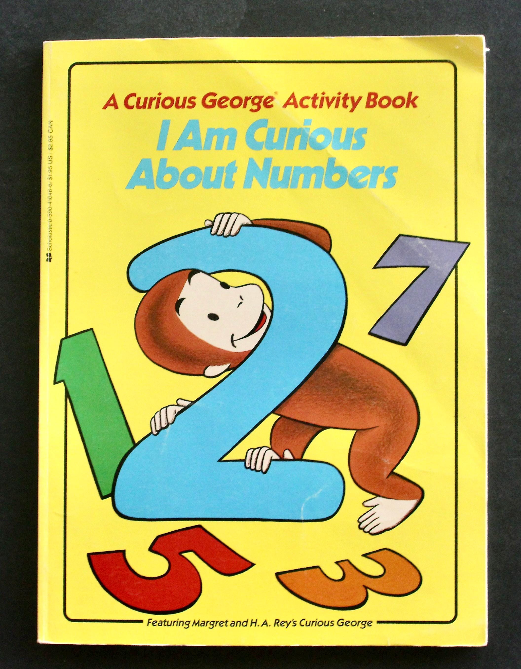 Collectible Lot of 5 Curious George Books: the Kite, at the