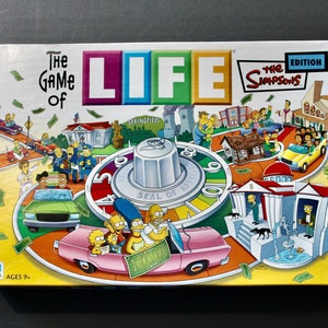 The Game of Life The Simpsons 2004 Milton Bradley image 1