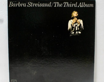 Vintage  Barbra Streisand/The Third Album vinyl record album 1964