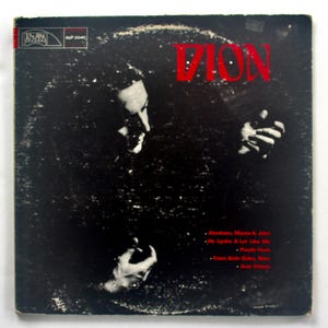 Vintage  DION &quot;self-titled&quot;  vinyl record Album 1961