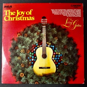 Vintage The Joy of Christmas - Living Guitars 1969