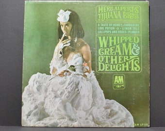 Vintage  Herb Alpert's Tijuana Brass "Whipped Cream & other Delights" vinyl record Album 1965