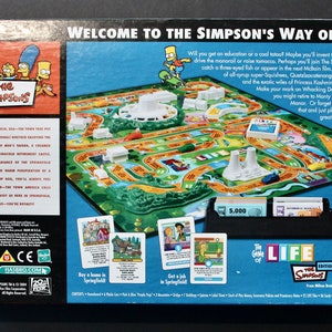 The Game of Life The Simpsons 2004 Milton Bradley image 7