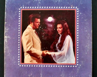 Vintage  Loretta Lynn and Conway Twitty - 'Lead Me On' vinyl record Album 1971