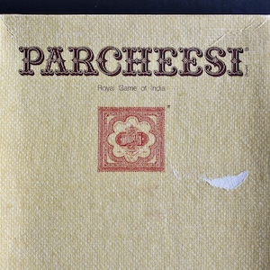 Vintage Parcheesi Board Game 1975 - Royal Game of India by S and R Games