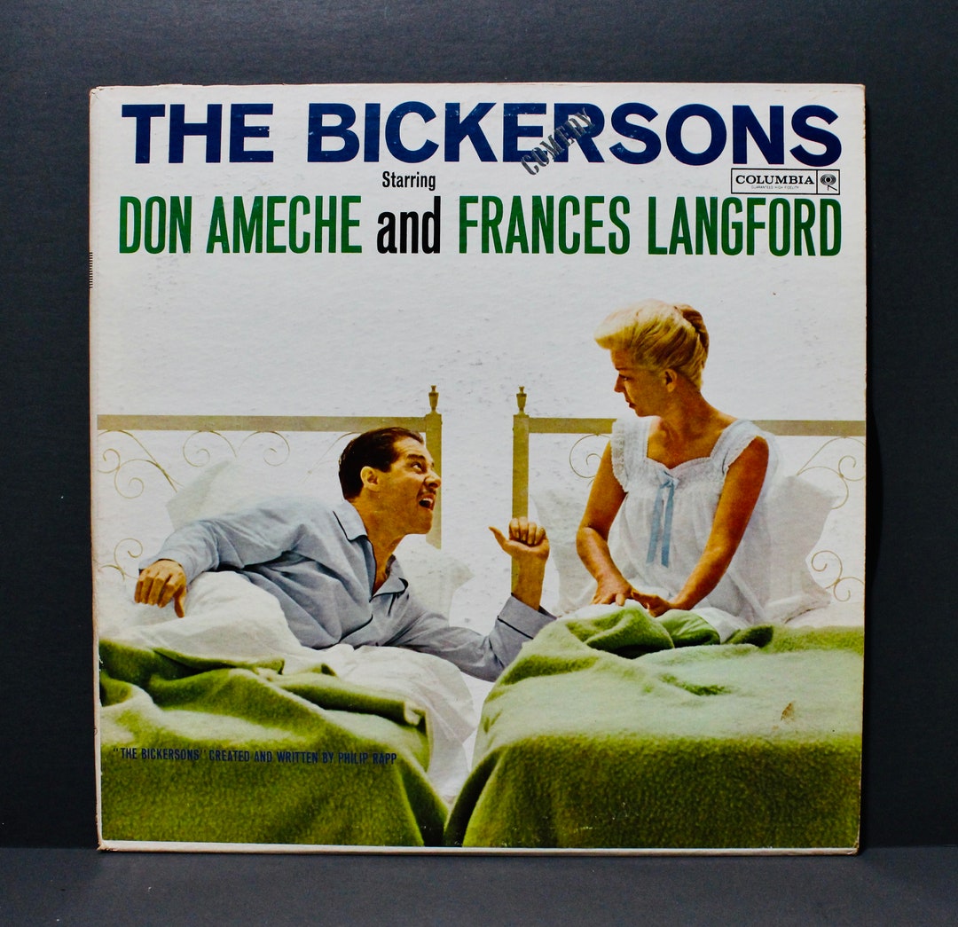 Vintage the Bickersons Starring Don Ameche and Frances Langford Vinyl