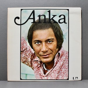 Vintage  Paul Anka &#39;Anka&#39; vinyl record Album 1974