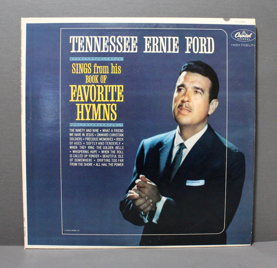 Vintage Tennessee Ernie Ford Hymns Vinyl Record Album 1962 Etsy vintage-tennessee-ernie-ford-hymns-vinyl-record-album-1962-etsy
