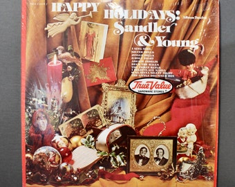 Vintage Sandler & Young 'Happy Holidays!' Album Twelve 1976 vinyl record Album