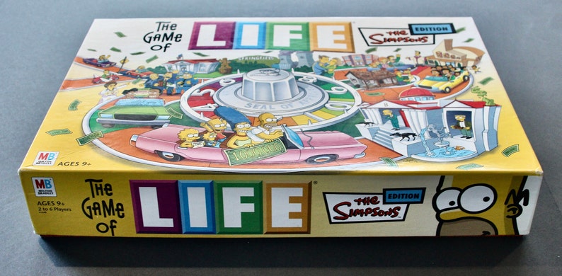 The Game of Life The Simpsons 2004 Milton Bradley image 2