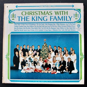 Vintage Christmas with the King Family 1965 vinyl record album