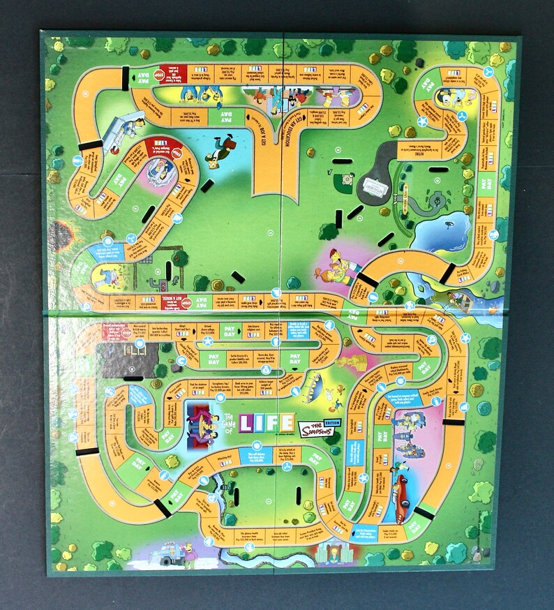 The Game of Life The Simpsons 2004 Milton Bradley image 10