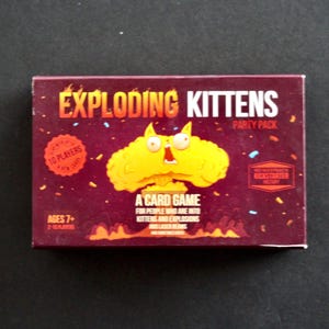 Vintage Exploding Kittens Card Game 2017
