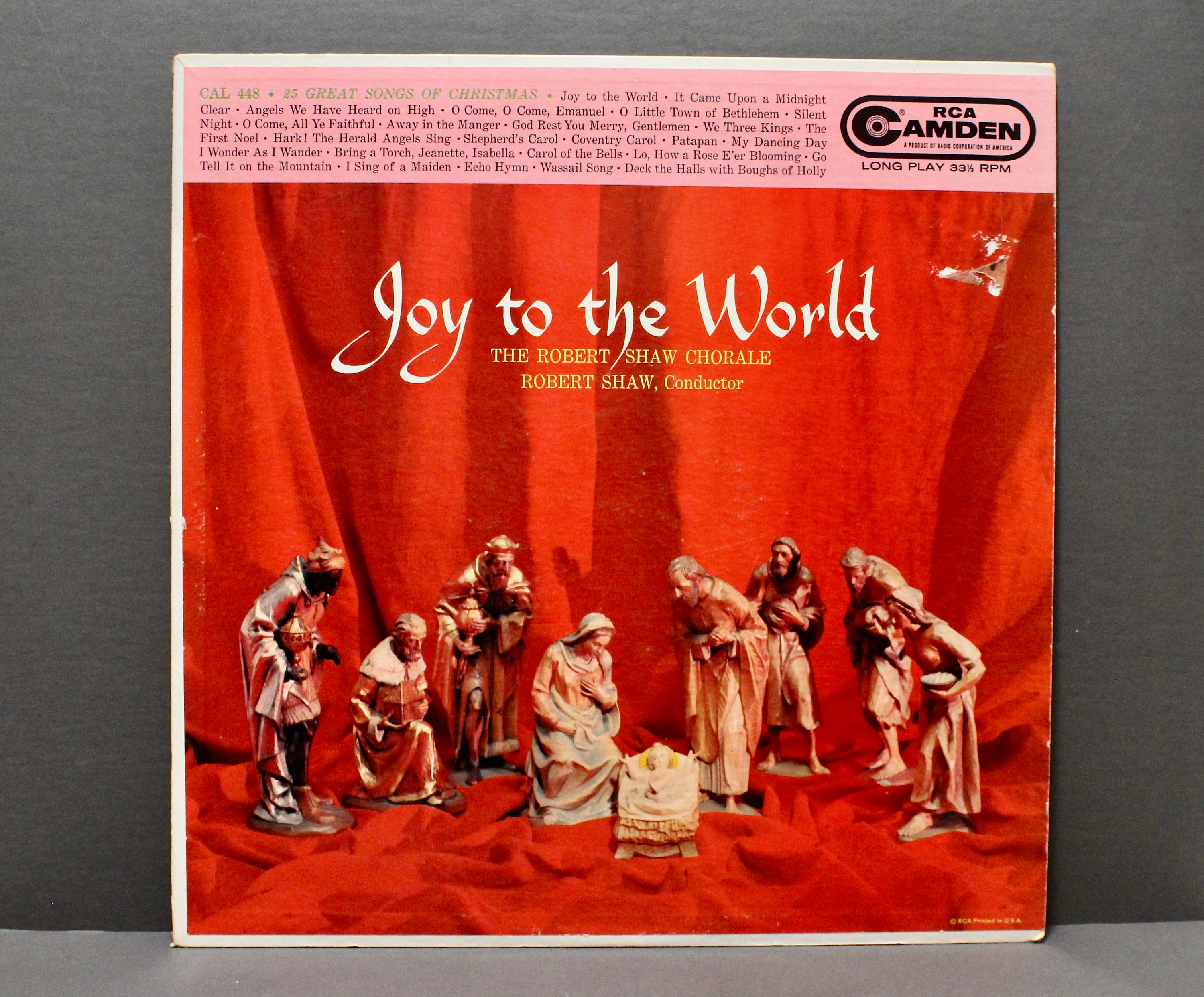 Vintage Joy to the World - Robert Shaw Chorale Vinyl Record