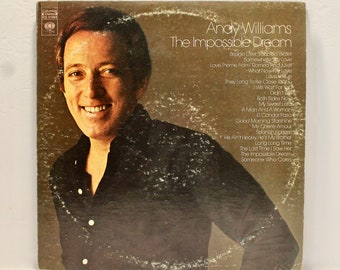 Vintage  Andy Williams "The Impossible Dream" Vinyl Record  Album 1971 - 2 record set