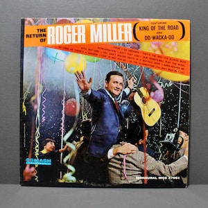 Vintage The Return of ROGER MILLER 1965 Vinyl Record Album