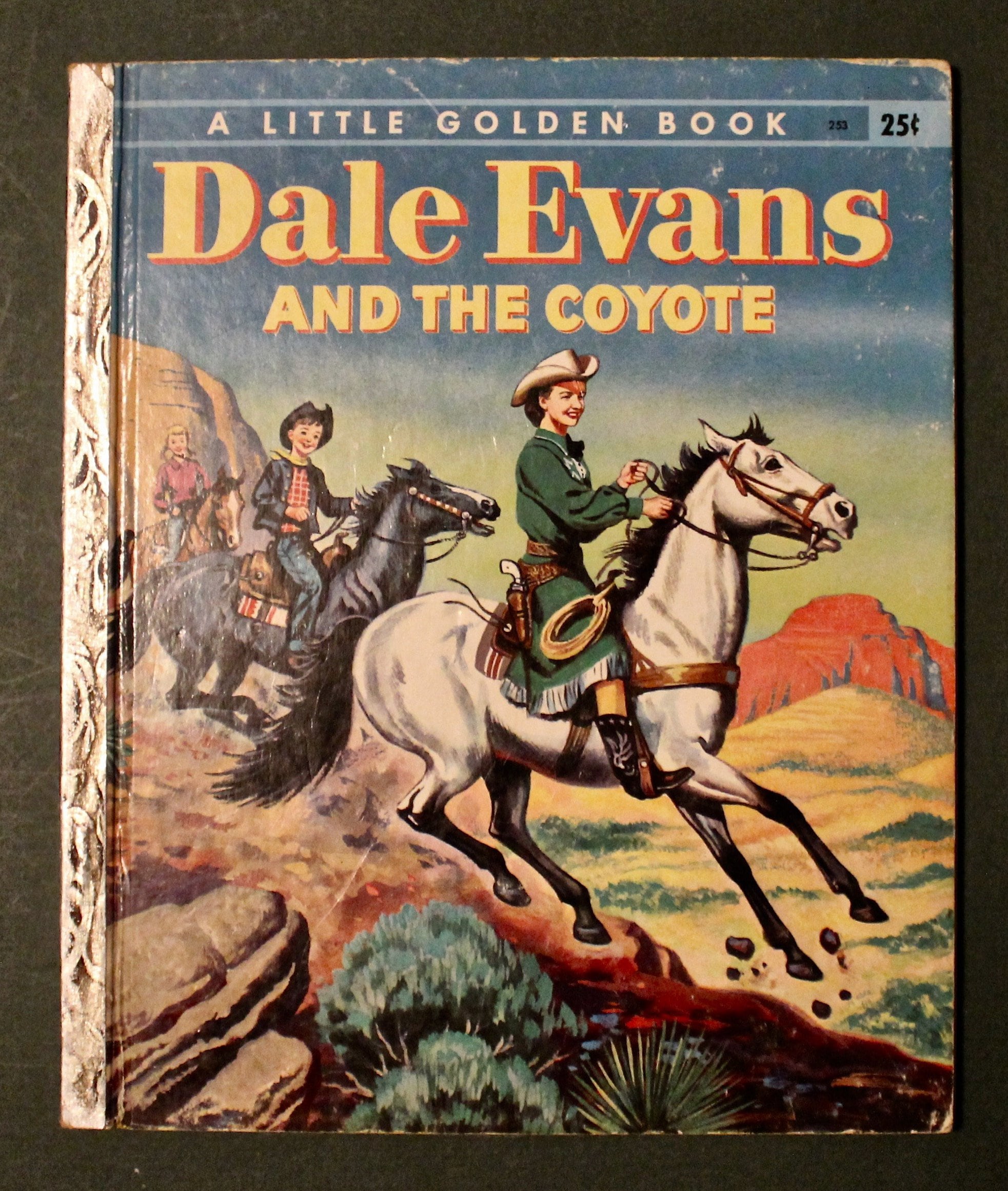 Vintage Little Golden Book - #253 Dale Evans and the Coyote 1956. 1st ...