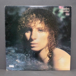 Vintage  Barbra Streisand &#39;WET&#39;  vinyl record Album 1979