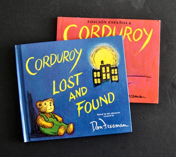 Vintage Corduroy Book Lot: Lost and Found, Edition Espanola - Etsy