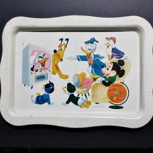 Walt Disney's Tray - Etsy