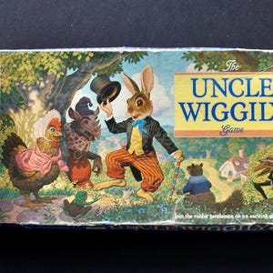 Vintage &quot;The Uncle Wiggly Game&quot; 1988 by Milton Bradley