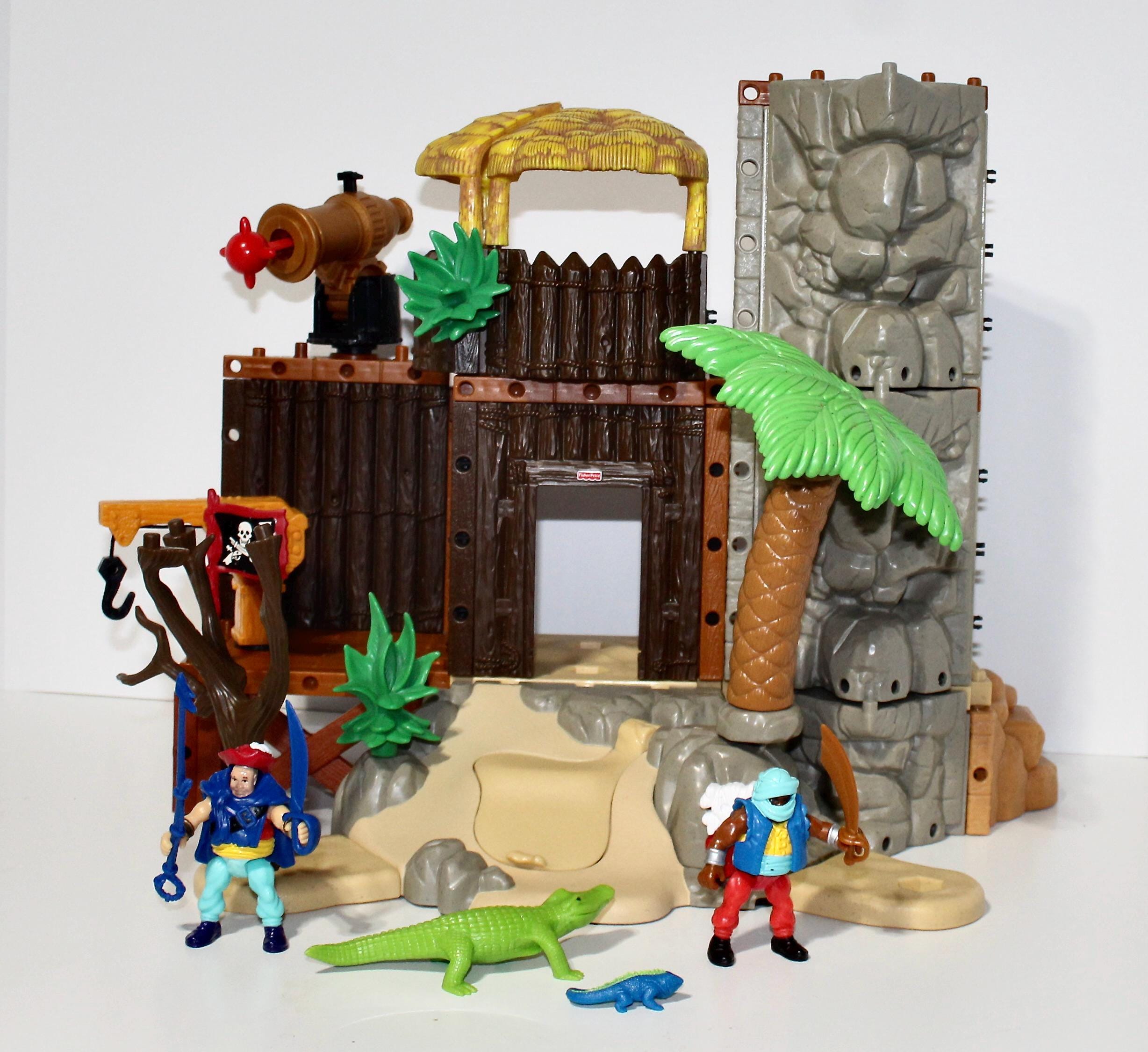 Vintage 2002 Fisher Price IMAGINEXT Buccaneer Bay Play Set - Etsy