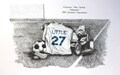 Personalized Pencil Soccer Print: Senior Banquet Gift