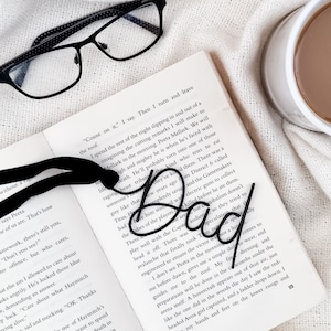 Dad Bookmark - Wire Father&#39;s Day Bookmark - Father&#39;s Day Gift - Bookmark Gift - Dad Gift