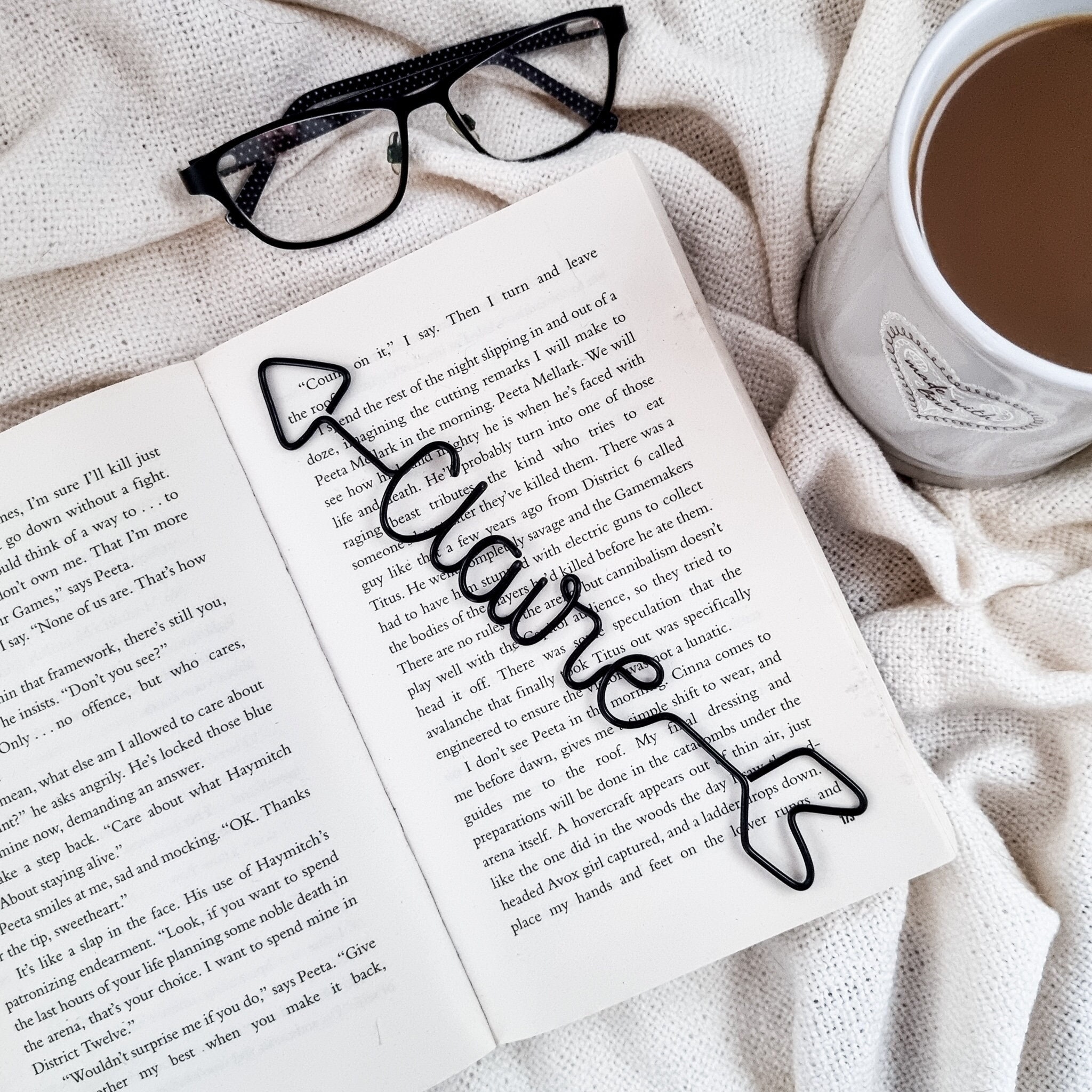 Custom Arrow Name Bookmark - Wire Name Bookmark - Bookmark Gift - Planner Marker - Back to School Gift - Teacher Gift - Book Lovers Gift