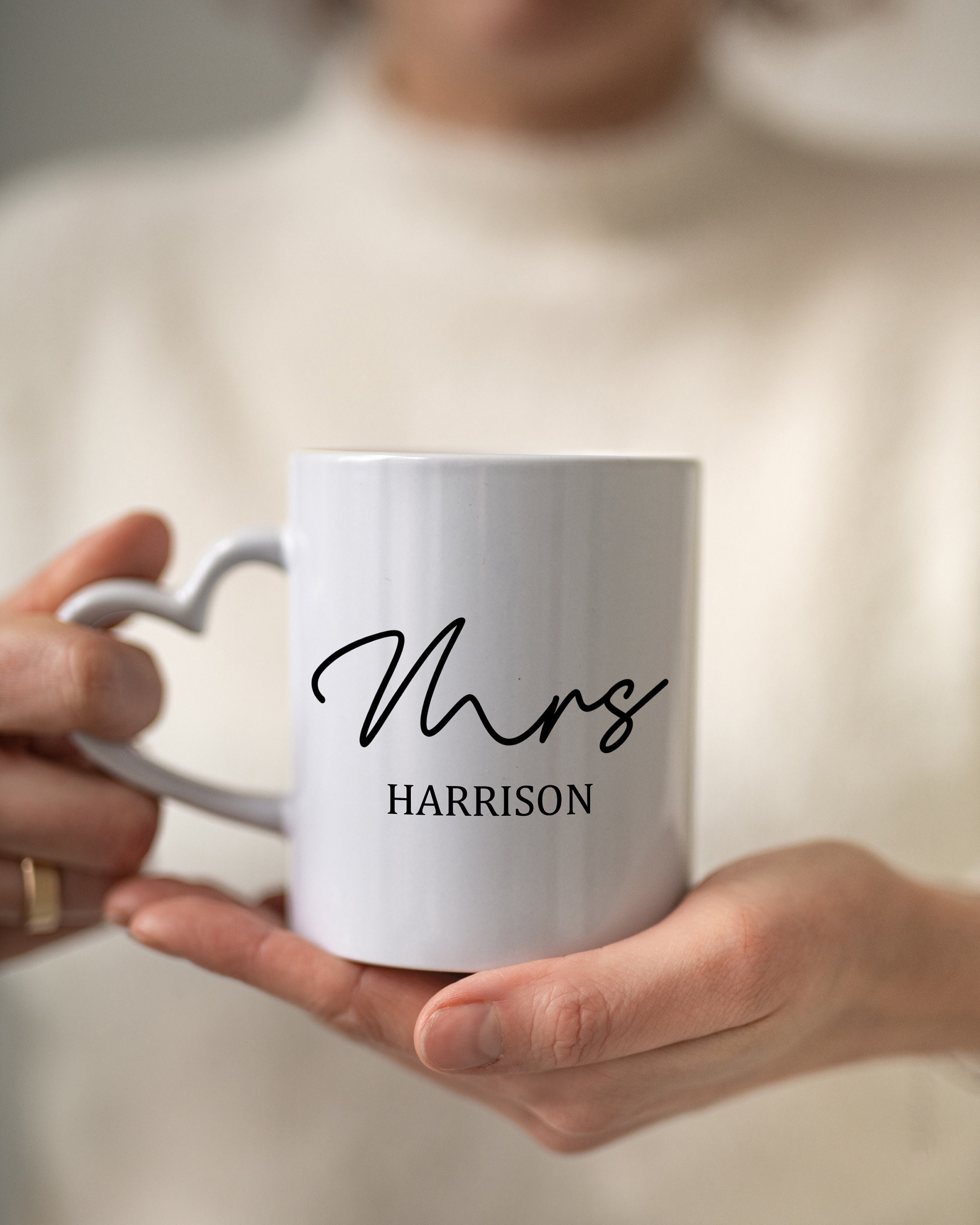 Mr Mrs tazas de café para pareja, regalo de aniversario de boda