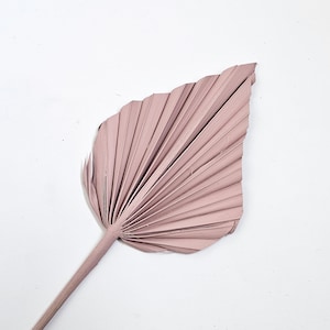 Blush Palm Spear Leaf Cake Topper - Boho Cake Topper - Dried Flowers for Cake Decoration - Cake Topper Flower Arrangement