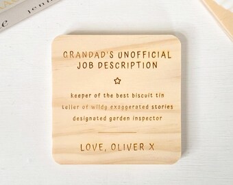 Personalised Best Friend Coaster, Funny Inside Joke Gift