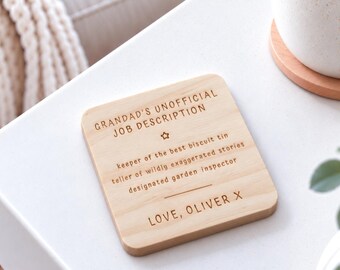 Personalised Best Friend Coaster, Funny Inside Joke Gift