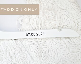 Bridal Hanger Date Add-On – Wedding Party Gift