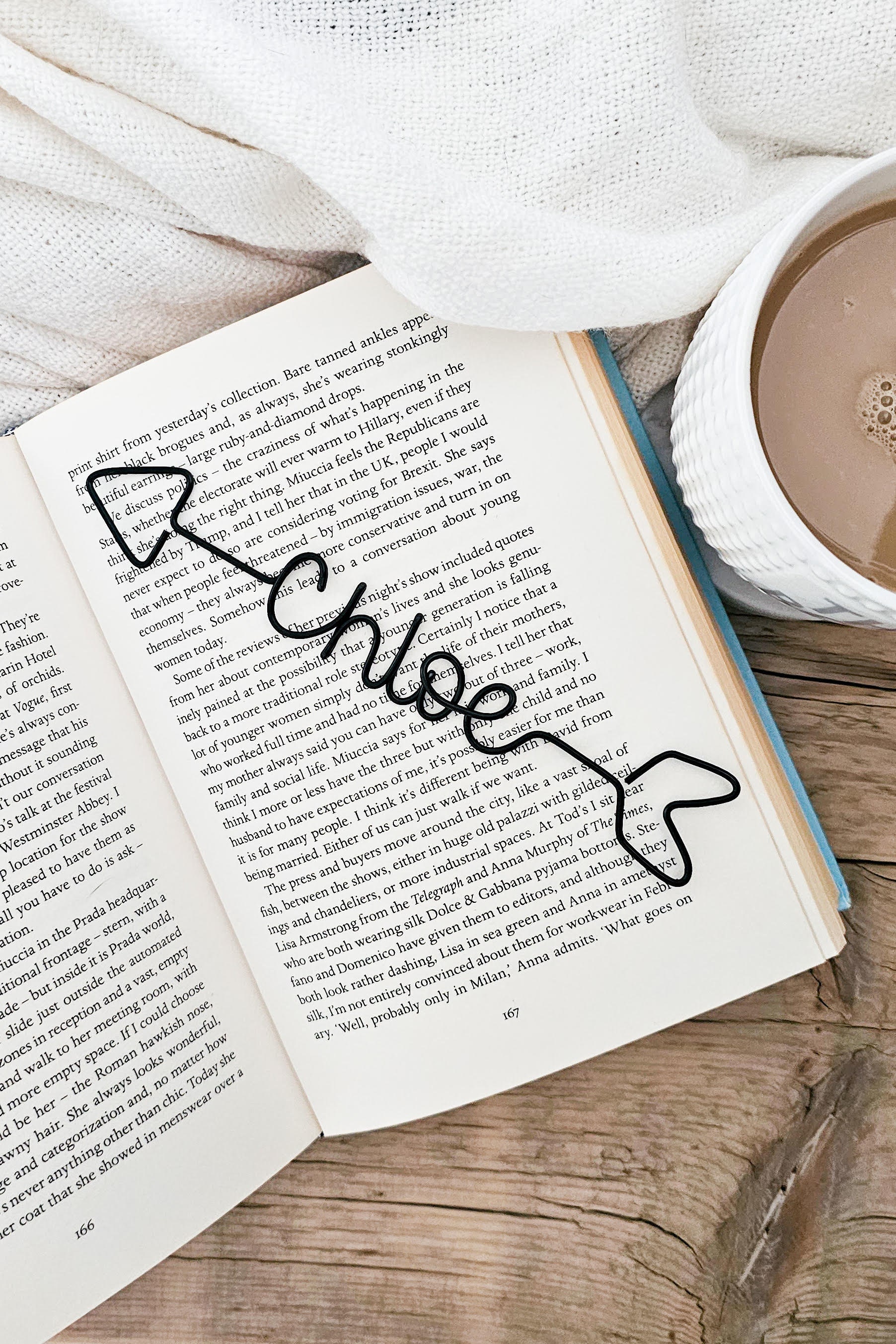 Custom Arrow Name Bookmark - Wire Name Bookmark - Bookmark Gift - Planner Marker - Back to School Gift - Teacher Gift - Book Lovers Gift