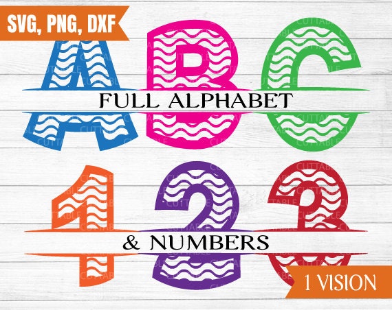 Patterned Alphabet Stickers