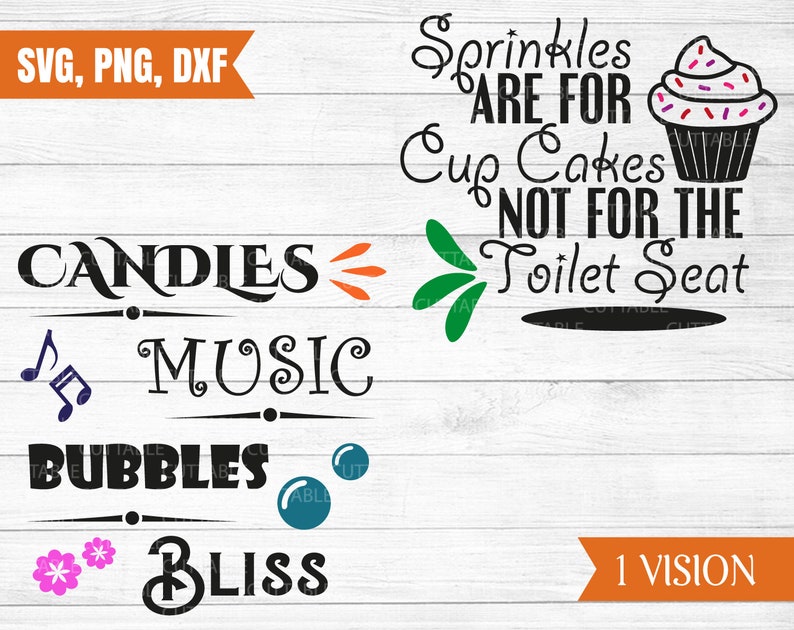 Download Bathroom SVG bundle 12 cut files bubbles svg relax soak | Etsy