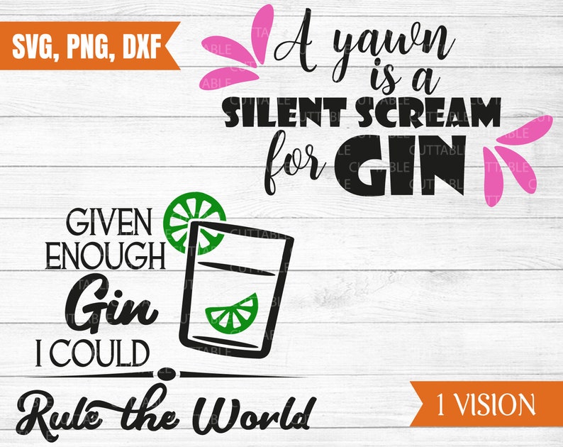Download Gin Bundle SVG 8 Gin lover cut files Gin SVGS Let the fun ...