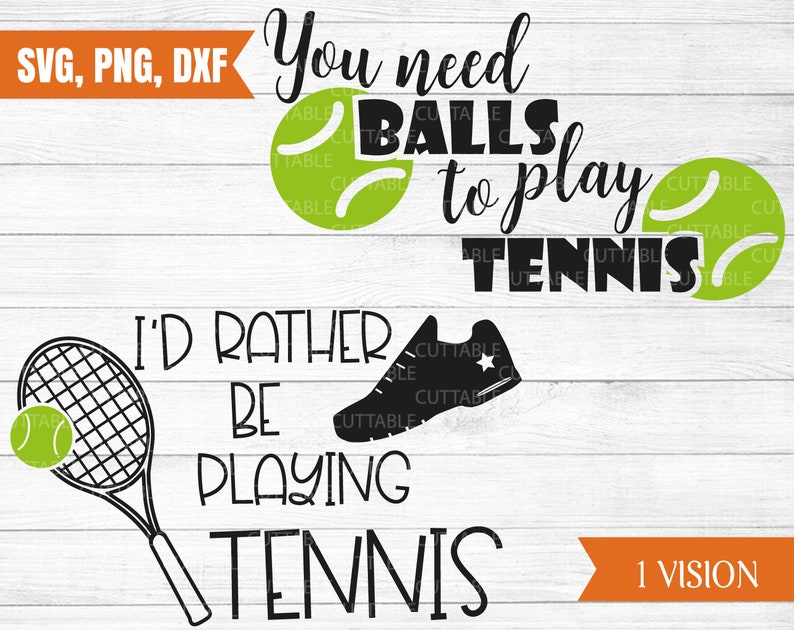 Love Tennis SVG Bundle 10 Tennis Cut Files Wimbledon Svg Etsy