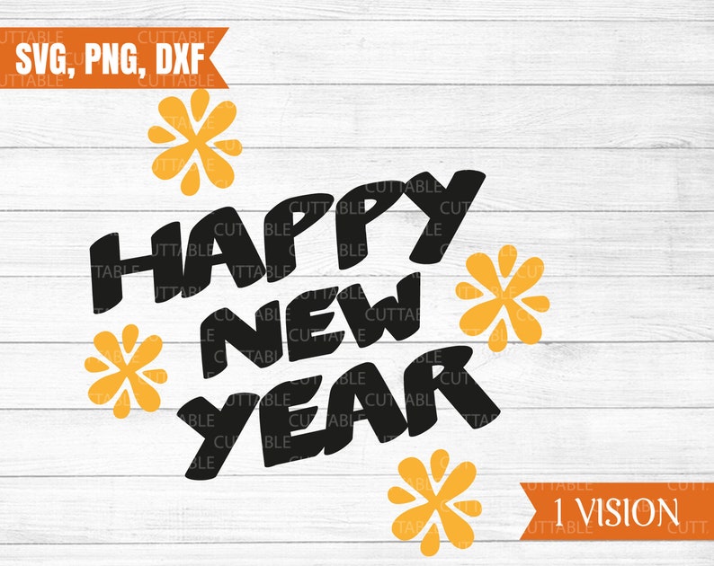 Download New Years SVG bundle Happy New Year cut files 10 SVGs ...