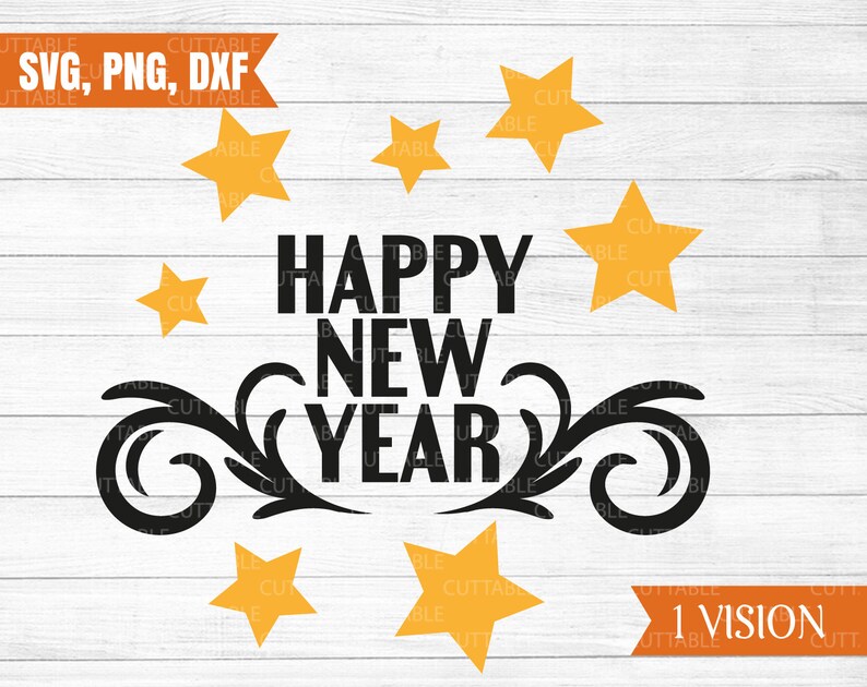 Download New Years SVG bundle Happy New Year cut files 10 SVGs ...