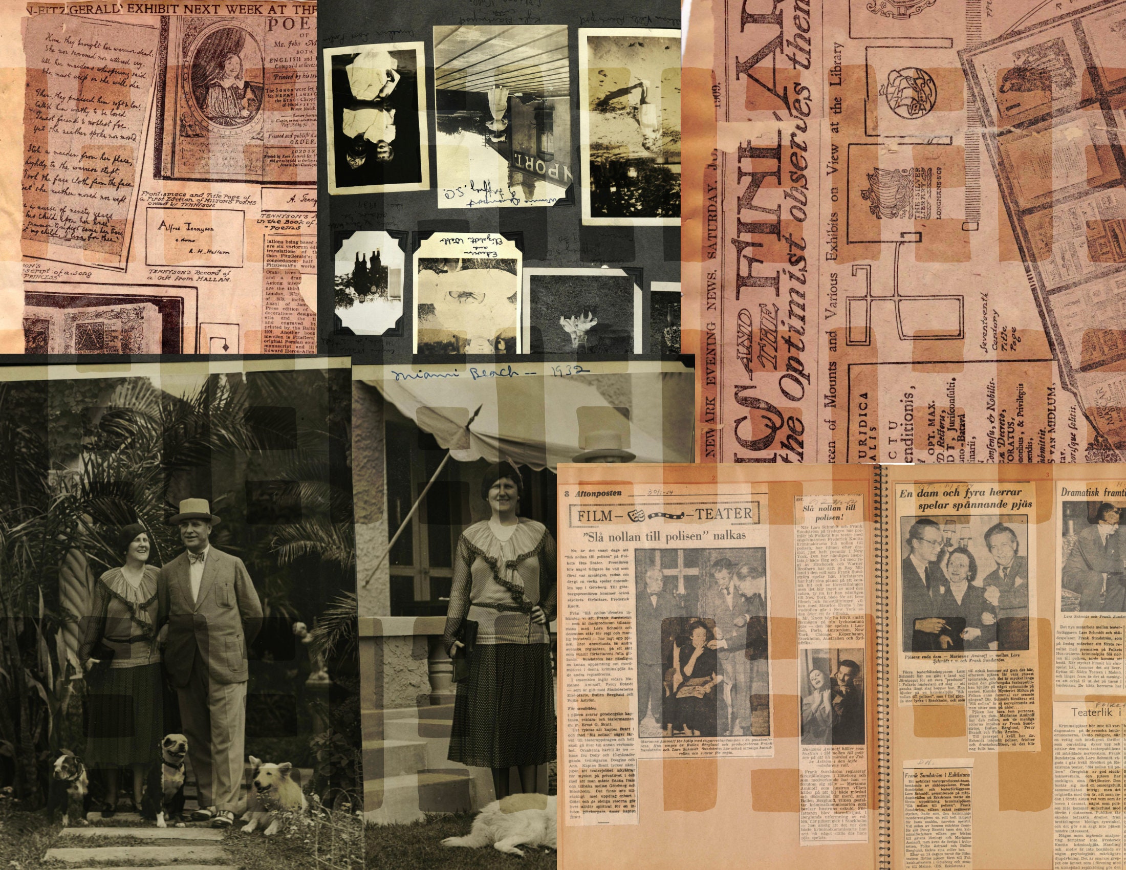 Printable Old Scrapbook Ephemera Pages for Junk Journal and - Etsy