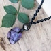 Empath Protection Necklace, Stress and Anxiety Relief, Amethyst, Hematite, Healing Crystals Jewelry 