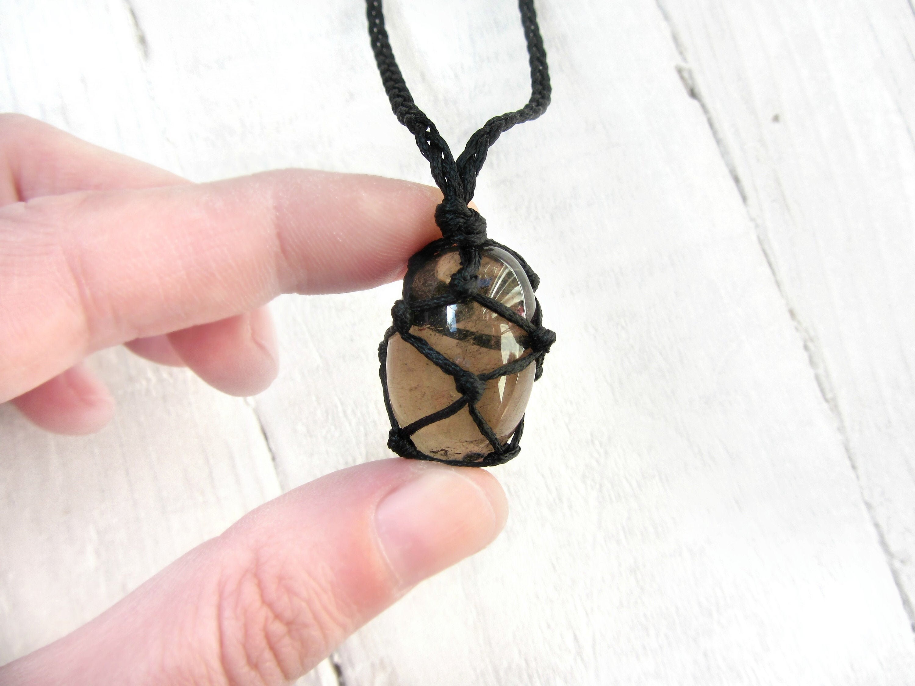 Smoky Quartz Necklace Smokey Quartz 