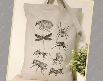 Individual Insect Linework Ant, Dragonfly, Flea, Fly, Grasshopper, Mosquito, Sabre wasp and Spider 4×4 Digitized Machine Embroidery Designs