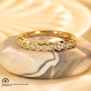 Flawless Eternity in Fairmined Certified Gold