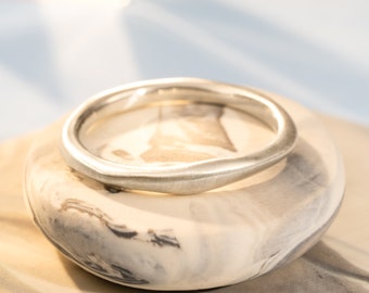 Organic Ring in Sterling Silver