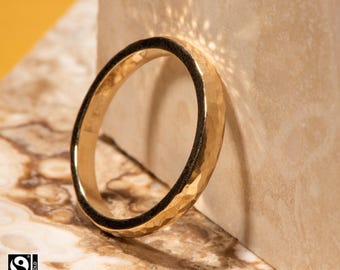 Dappled Ring with Fairtrade Certified Gold